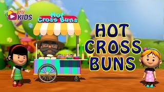 Hot Cross Buns with Lyrics  LIV Kids Nursery Rhymes and Songs  HD [upl. by Ailyt856]