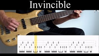 Invincible Tool  Bass Cover With Tabs by Leo Düzey [upl. by Puto633]