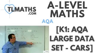 ALevel Maths K100 AQA Large Data Set  Cars [upl. by Winson]