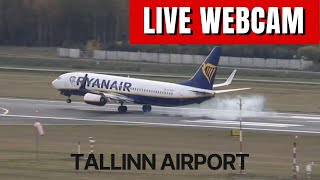 Tallinn Airport TLL Live stream 22082023 Tuesday [upl. by Bohon]