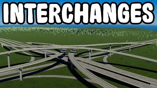 EVERY prebuilt INTERCHANGE in Cities Skylines 2 [upl. by Sarchet]