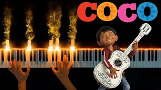 Remember Me Coco  Piano Sheet Music [upl. by Arther548]