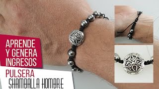 😱 CÓMO HACER una PULSERA para HOMBRE 👍 TEJIDA🍁 [upl. by Guzel844]