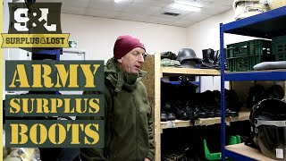 Army Surplus Boots [upl. by Beryl]