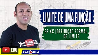 DEFINIÇÃO FORMAL DE LIMITE 15  CÁLCULO [upl. by Apple]