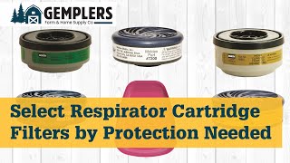 Selecting the Right Reusable Respirator Cartridge Filter [upl. by Ojadnama]