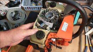 Stihl 025 2nd Rebuild Coil SURPRISE Recoil [upl. by Juley]