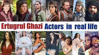 Ertugrul Ghazi Actors in Real Life  Dirilis Ertugrul actors [upl. by Odranoel]