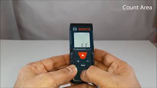 BOSCH Laser Measure GLM 30 Measure upto 100 [upl. by Acinoda]