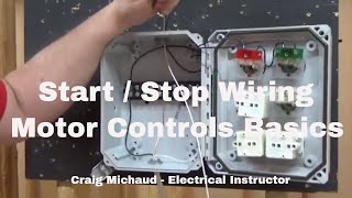 Start Stop wiring Basics [upl. by Stodder]