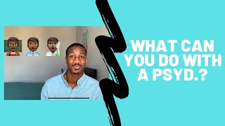 15 Things you can do with a PsyD  Clinical Psychology [upl. by Anetsirk628]