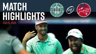 Match 12 Highlights  The Bay Golf Club vs Jupiter Links GC [upl. by Ednew206]