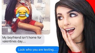 FUNNIEST COUPLES TEXTS ON VALENTINES DAY [upl. by Aan]