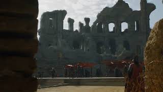 Daenerys arrives at Dragon Pit to meet CerseiGameofThrones GOT Cersei Tyrion Jonsnow daenerys [upl. by Mohandas]