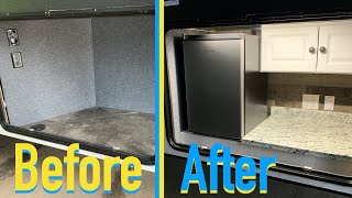 RV Outdoor Kitchen Install In Alliance Paradigm 390MP  DIY [upl. by Atilal]