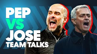 Pep v Joses Team Talk Styles  Who Comes Out on Top  All or Nothing [upl. by Lebbie]