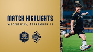 HIGHLIGHTS Houston Dynamo FC vs Vancouver Whitecaps FC  September 18 2024 [upl. by Schoening]