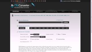 ClipConverter el conversor de ficheros online [upl. by Aninahs]