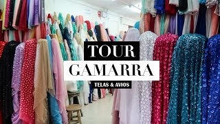 TOUR GAMARRA  Donde comprar telas y accesorios [upl. by Chernow]