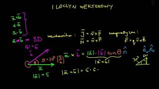 Iloczyn wektorowy  część 1 [upl. by Alane]