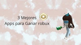 3 Apps buenas que te dan robux 🤑💫 │Y Como Funcionan Mayo 2021 [upl. by Millman379]