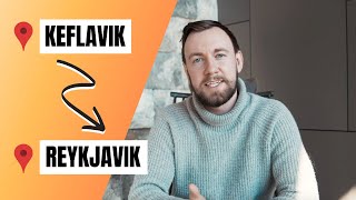 3 WAYS TO GET FROM KEFLAVÍK AIRPORT TO REYKJAVIK [upl. by Teraj]