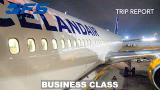 TRIP REPORT  Icelandair  767 300  New York JFK to Reykjavík KEF  Business Class [upl. by Sudaorb]