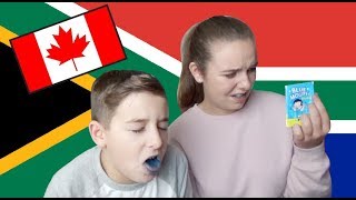 🇨🇦Canadians Try South African Candy🇿🇦 [upl. by Llyrad]