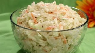 Sweet Coleslaw Recipe  Amy Lynns Kitchen [upl. by Alexa]