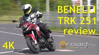 Benelli TRK 251 detailed review 4K  Onroadbike [upl. by Yatzeck]