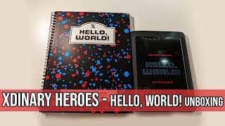 Xdinary Heroes  Hello World Album Unboxing [upl. by Nauqet]