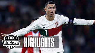 Luxembourg vs Portugal Highlights  UEFA European Qualifiers [upl. by Tibbetts694]