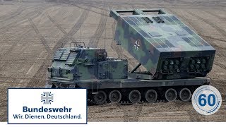 60 Sekunden Bundeswehr Raketenwerfer MARSII [upl. by Lenhard]