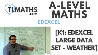 ALevel Maths K100 Edexcel Large Data Set  Weather [upl. by Hanna]