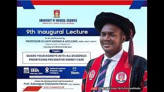 9TH INAUGURAL LECTURE [upl. by Sitoiyanap]