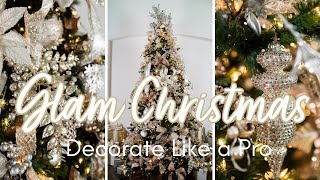 How to Decorate a Glam Christmas Tree [upl. by Carn80]