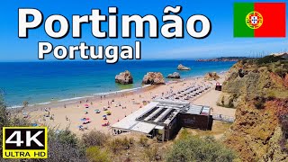 Portimao Portugal Walking tour 4K Ultra HD [upl. by Azil]