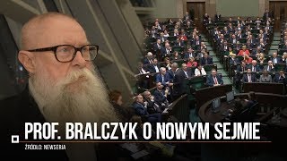 Prof Jerzy Bralczyk ocenił pierwsze posiedzenia nowego Sejmu [upl. by Akiehsal]