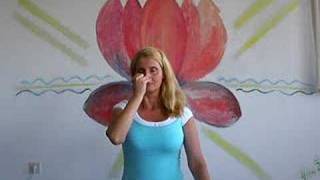 Anuloma Viloma  Yoga breathing exercice Pranayama [upl. by Kyrstin]