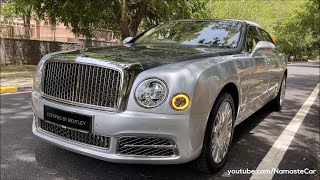 Bentley Mulsanne EWB 2017 ₹65 crore  Reallife review [upl. by Llehsal48]