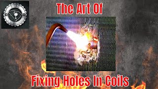 HVAC Training  The Art Of Fixing Holes In Coils [upl. by Wileen]