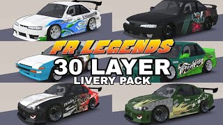 FR Legends Livery Pack 30 Layer [upl. by Nilyac280]