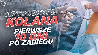 Artroskopia kolana  pierwsze 10 dni po zabiegu Jacek Jaroszewski vlog [upl. by Haskins]