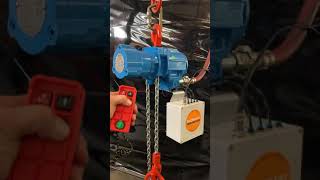 Wireless Control Air Hoist [upl. by Sitoel]