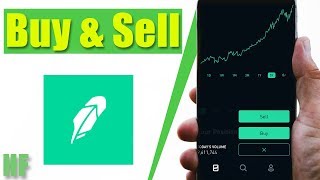 How to Buy and Sell Stocks on Robinhood Beginner App Tutorial [upl. by Nata]