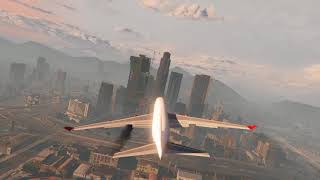 GTA 5  Plane crashes into FIB building [upl. by Sperry]