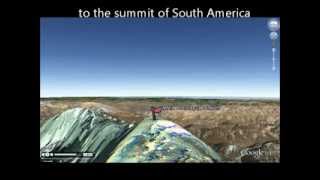 Climb Aconcagua in 3D  South Americas highest mountain [upl. by Jump255]