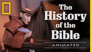 The History of the Bible Animated  National Geographic [upl. by Redd]