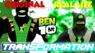 Ben 10  Feedback amp Wildvine Original Transformation VS Real Life [upl. by Tavis953]