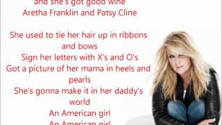 Trisha Yearwood  American Girl Xs and Os Lyrics [upl. by Ronda585]